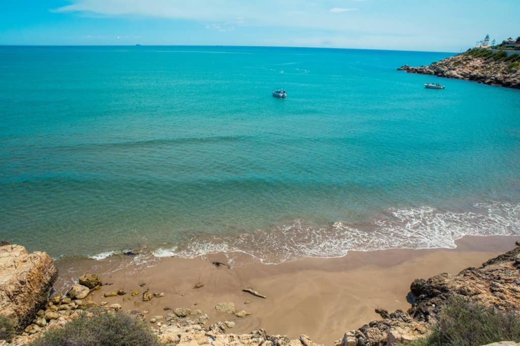 Cap De Mar Cullera Apartman Faro de Cullera Kültér fotó